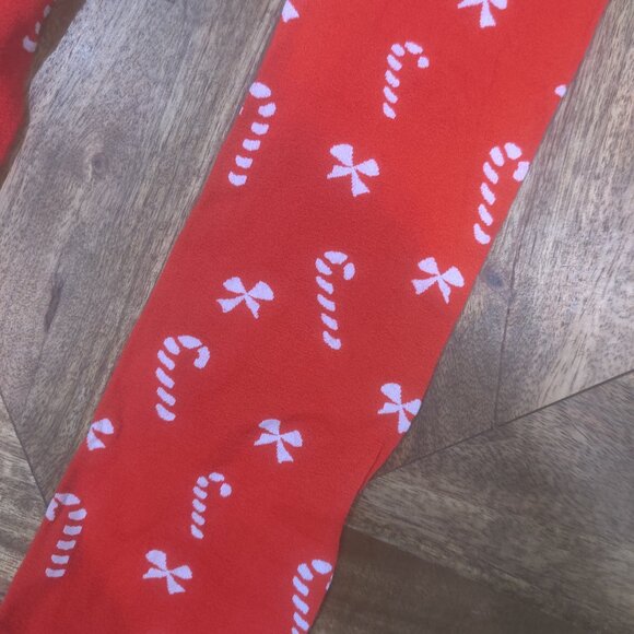 SNAG candy cane print  tights size G New (plus size) - Picture 2 of 3